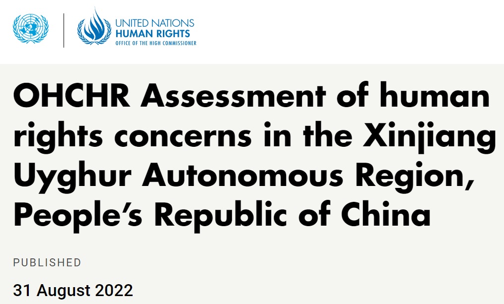 OHCHR Xinjiang report