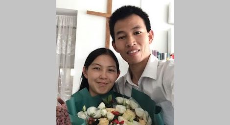 Dai Zhichao and wife